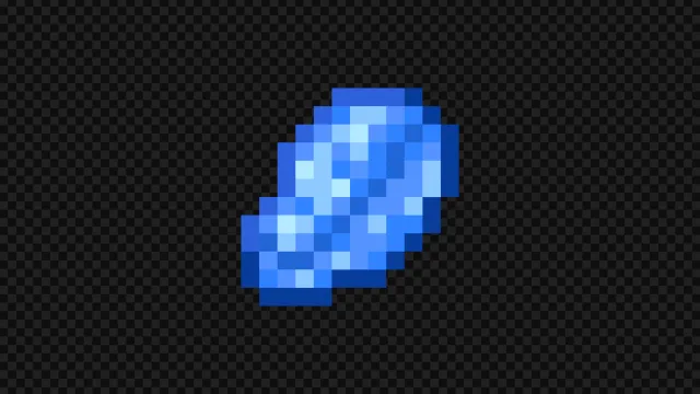 آیتم موشن لپیس ماینکرافتی مدل سی ( C ) - Item Motion Lapis Lazuli  