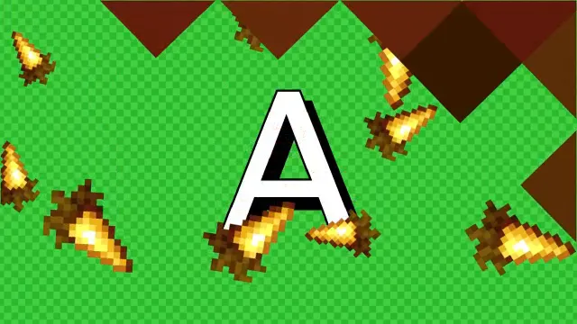 ترنزیشن ماینکرافت هویج طلایی  - Transition Minecraft Golden Carrot